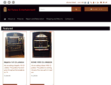 Tablet Screenshot of all-tunes-entertainment.com